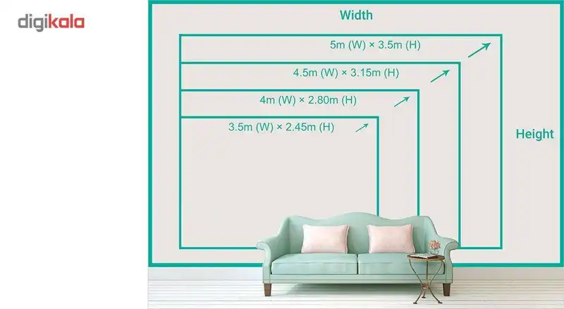 کاغذ دیواری سالسو طرح شادی پرنده هاA