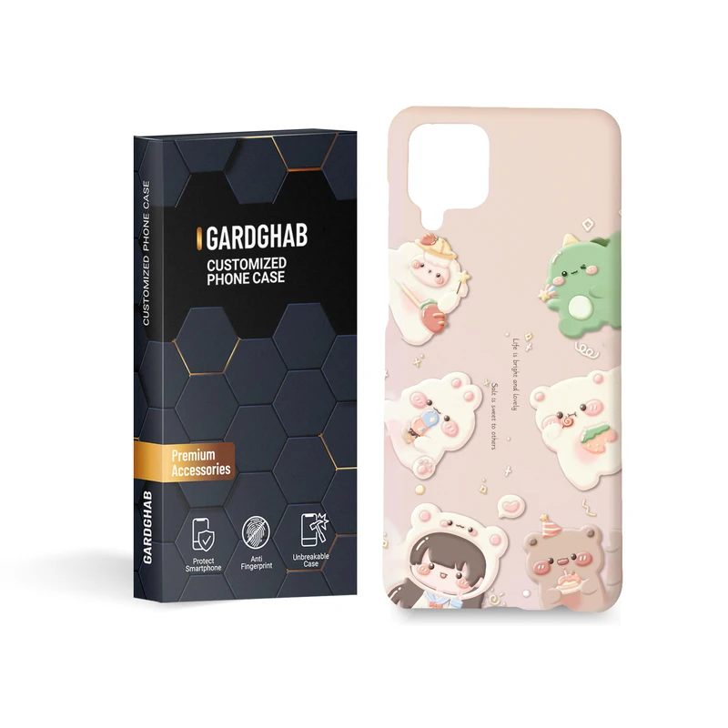 کاور گارد قاب مدل فانتزی مناسب برای گوشی موبایل سامسونگ Galaxy A12