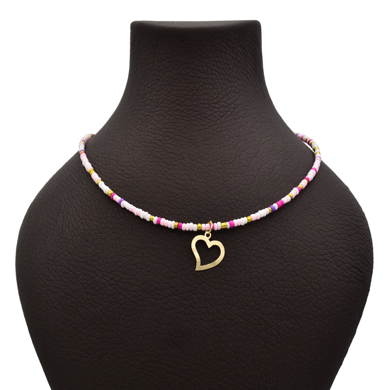 گردنبند طلا 18 عیار زنانه الن نار مدل قلب LN5382985