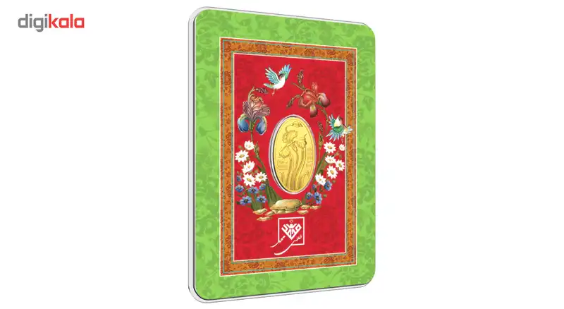 شمش طلا 24 عیار طلای محمد مدل گل زنبق zip