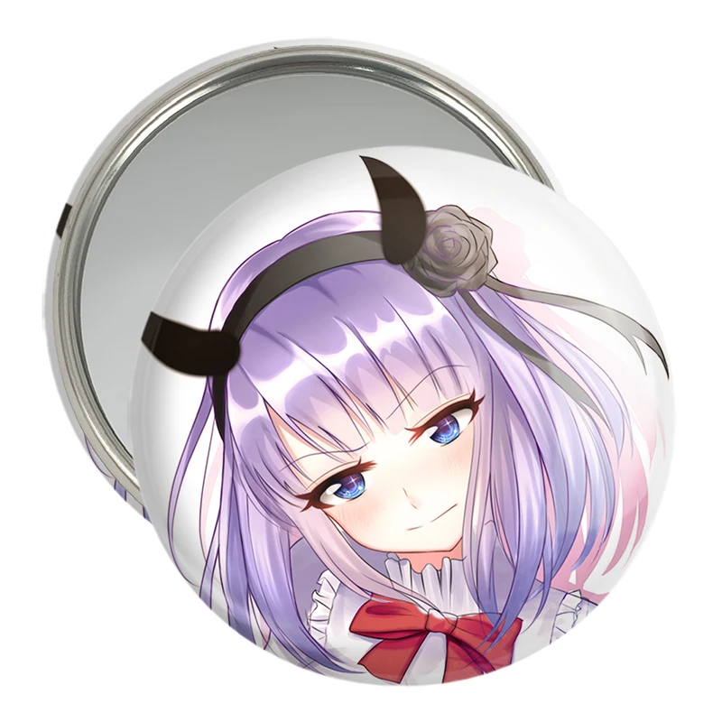 آینه جیبی خندالو مدل شیداره انیمه داگاشی کاشی Dagashi Kashi  کد 23381