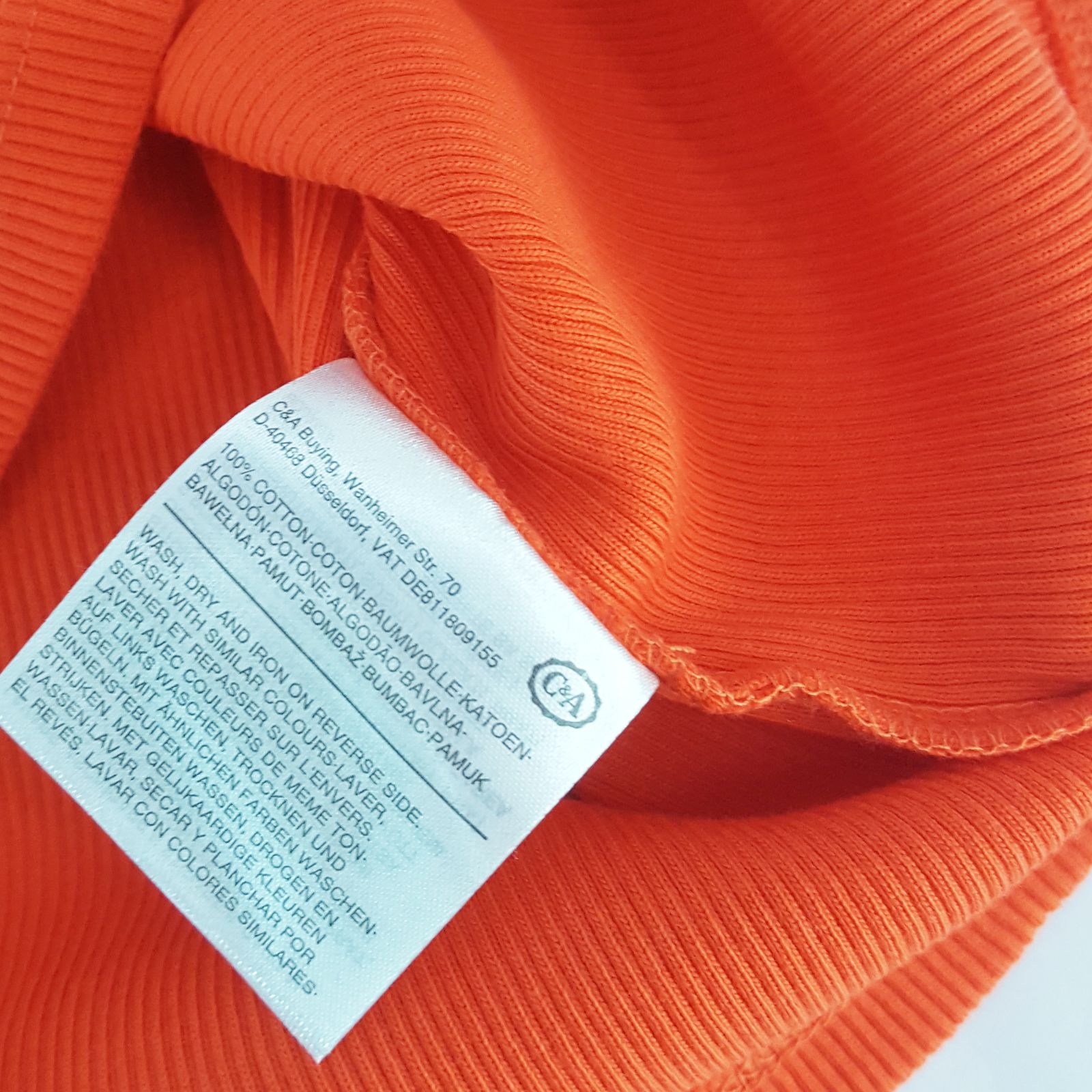 تی شرت آستین کوتاه زنانه سی اند ای مدل 18251035 - - 4