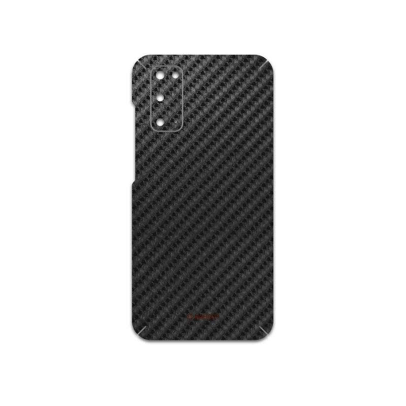 برچسب پوششی ماهوت مدل Shine-Carbon-Fiber مناسب برای گوشی موبایل سامسونگ Galaxy S20