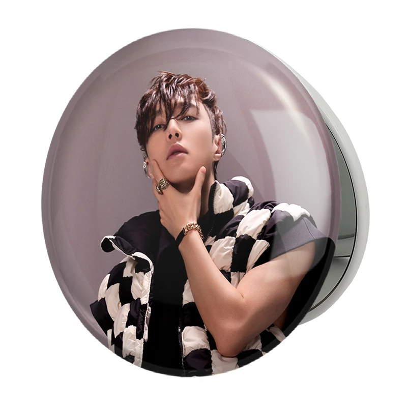 آینه جیبی خندالو طرح لی گروه اکسو EXO مدل تاشو کد 16800 