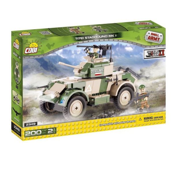 لگو کوبی مدل small army-T17EI staghoundmik 1 لگو کوبی مدل small army-T17EI staghoundmik 1