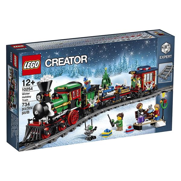 لگو سری Creator مدل Winter Holiday Train 10254 لگو سری Creator مدل Winter Holiday Train 10254
