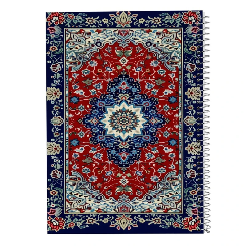 دفتر شطرنجی 50 برگ مدوپد طرح فرش کد DF17416