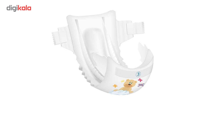 پوشک بامبو مدل Midi-Tallpack سایز 3 بسته 66 عددی