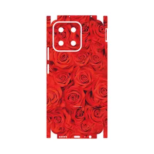 MAHOOT Red_Flower-FullSkin Cover Sticker for Honor X7c