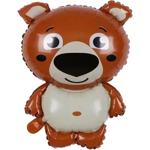 بادکنک فویلی لاکی بالونز مدل خرس کد Khe05