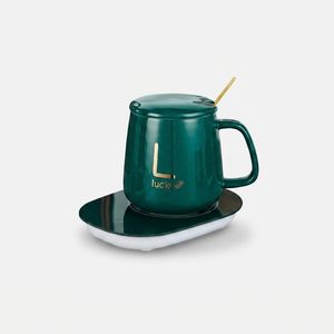ماگ حرارتی لاکی مدل Temperature به همراه صفحه گرمکن برقی