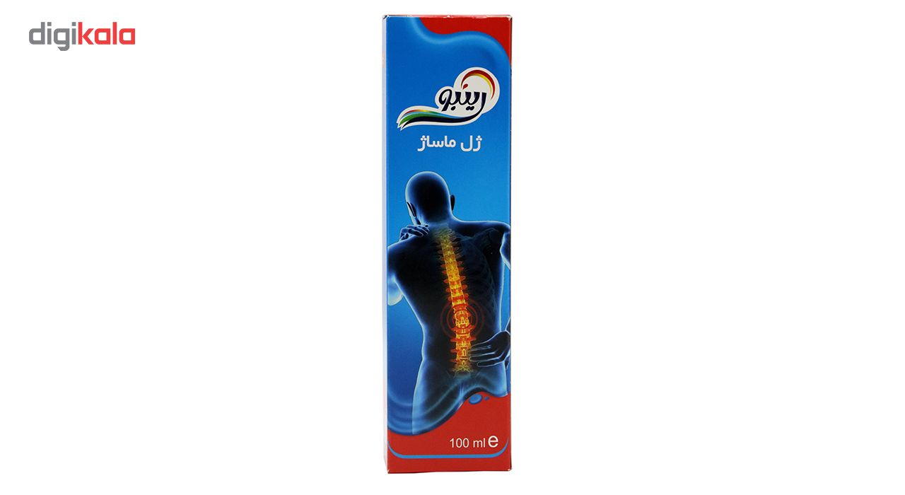 ژل ماساژ و ضد درد رینبو مدل Massage Gel کد 593 حجم 100 گرم -  - 2