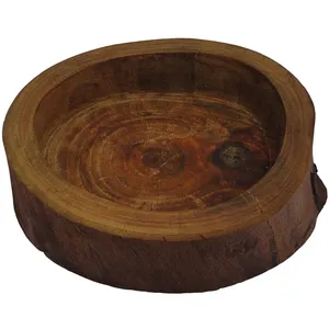 زیرسیگاری چوبی مدل WeWood طرح ساده دایره ای