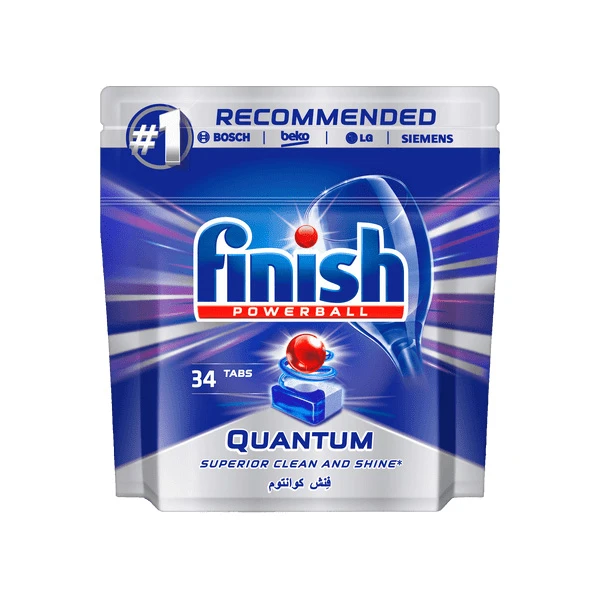 قرص ماشین ظرفشویی فینیش مدل Quantum بسته 34 عددی