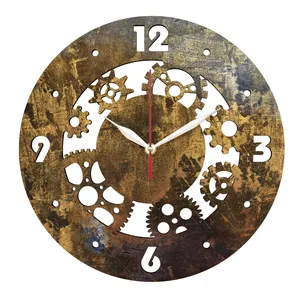 ساعت دیواری مدل L01 طرح چرخ دنده