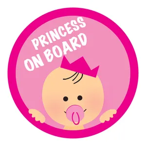 Grasipa theLittle Girl On Board Sticker