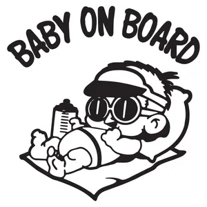 Grasipa the FUN-01 On Board Sticker