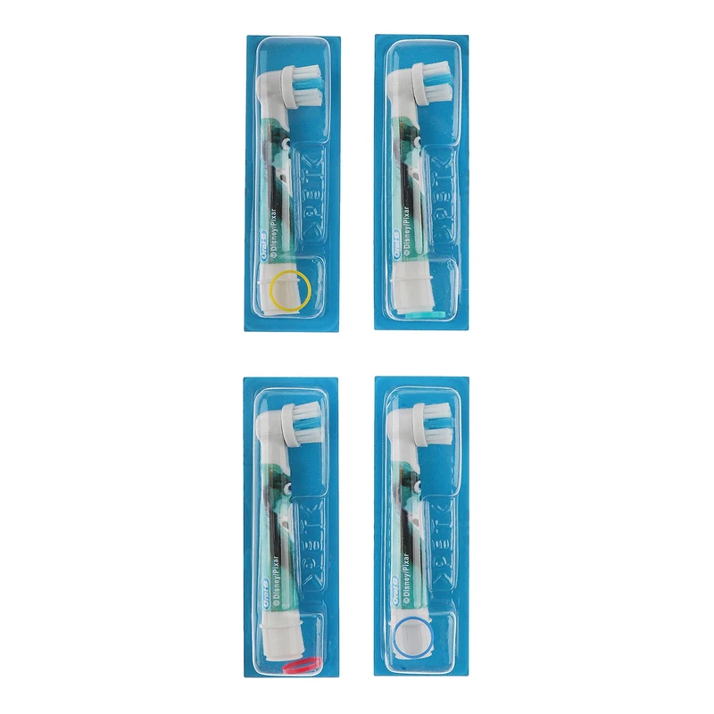 سری یدک مسواک برقی اورال-بی مدل PIXAR بسته 4 عددی