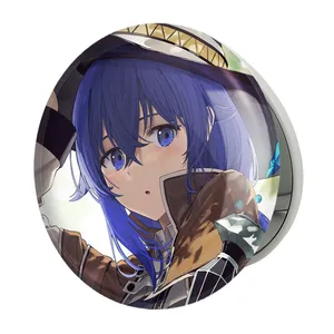 آینه جیبی خندالو طرح روکسی انیمه موشوکو تنسی مدل تاشو کد 24168 