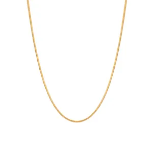 زنجیر هرینگبون طلا 18 عیار زنانه الی گالری مدل تیغ ماهی