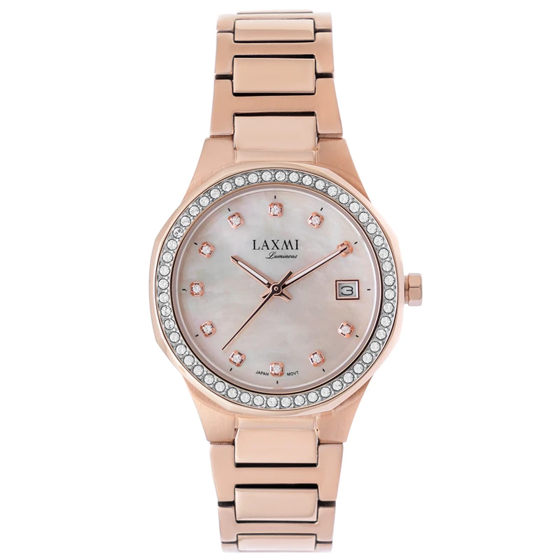 ساعت مچی عقربه ای زنانه لاکسمی مدل 1-8113