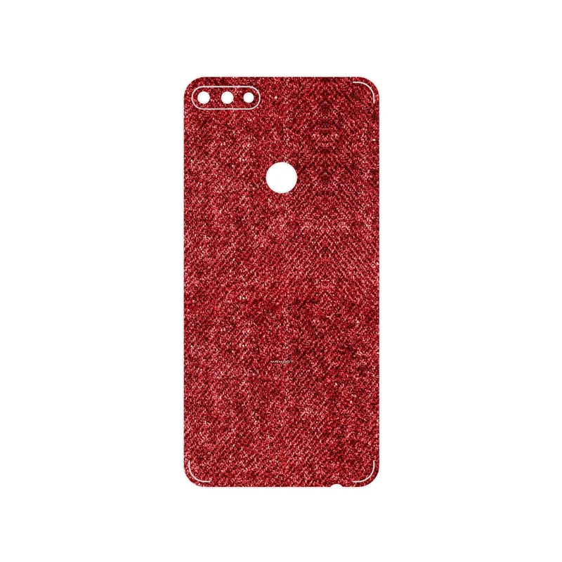 برچسب پوششی ماهوت مدل Fabric Texture 4 مناسب برای گوشی موبایل هوآوی Y7 Prime 2018