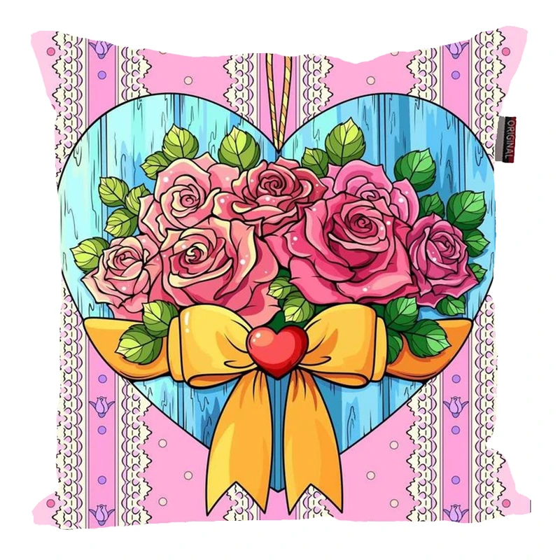 کوسن پاد آفرین مدل عشق طرح LOVE کد PK40867