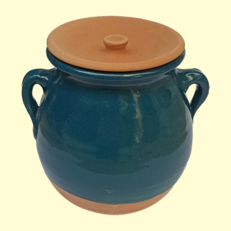 ظرف دیزی سفالی مدل سنتی کد DZC-BL3