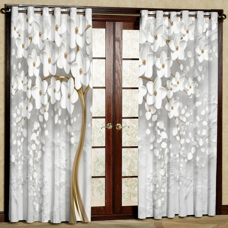 پرده مدل مخمل پانچی کد 4357L سایز 200x140 سانتی متر