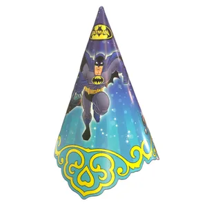 کلاه تولد مسترتم طرح بت من پلاس بسته 10 عددی