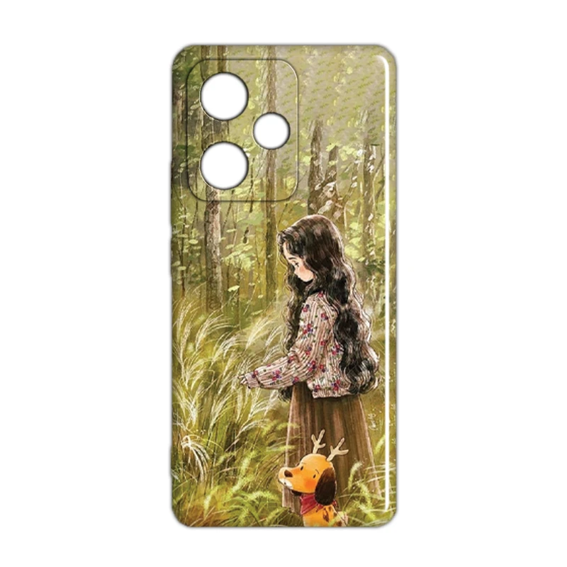 کاور مدل دخترانه کد 161 مناسب برای گوشی موبایل شیائومی Redmi 13