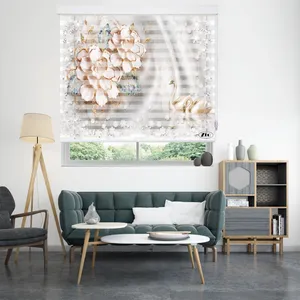 پرده زبرا زیو مدل 3D-1168 سایز 100x150 سانتی متر
