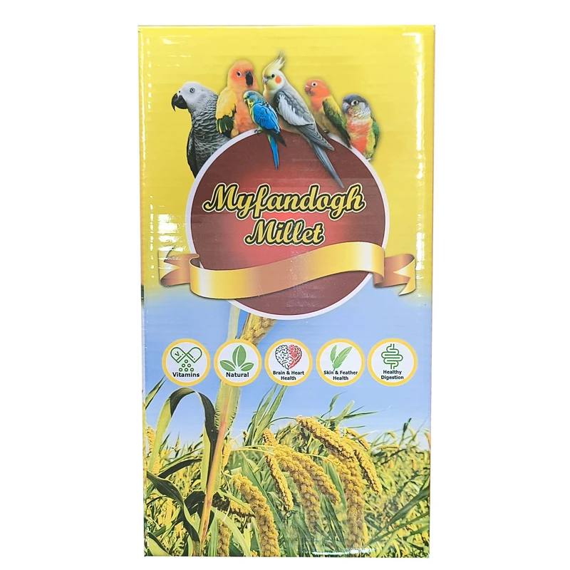 تشویقی پرندگان مدل ارزن خوشه‌ای ویژه وزن 280 گرم