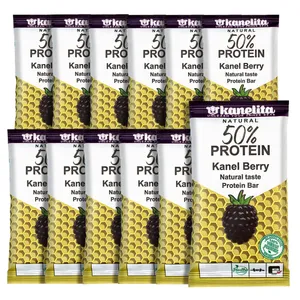 پروتئین بار گیاهی کنل بری کنلیتا - 45 گرم بسته 12 عددی