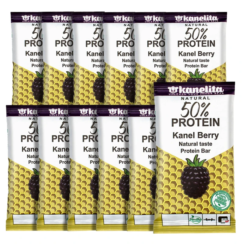 پروتئین بار گیاهی کنل بری کنلیتا - 45 گرم بسته 12 عددی