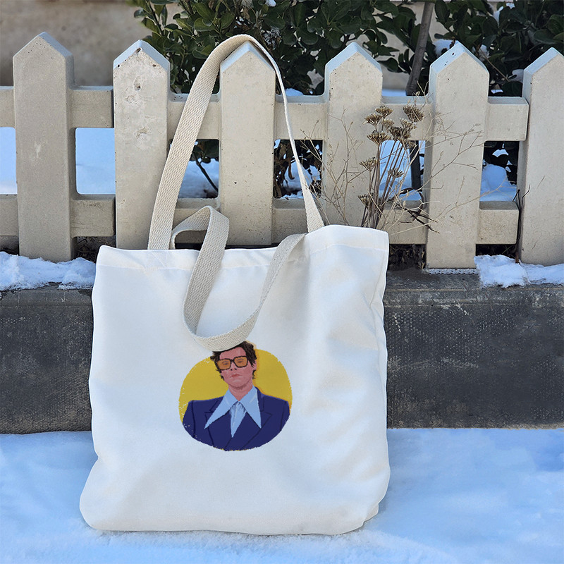 ساک خرید خندالو مدل هری استایلز Harry Styles کد 1558