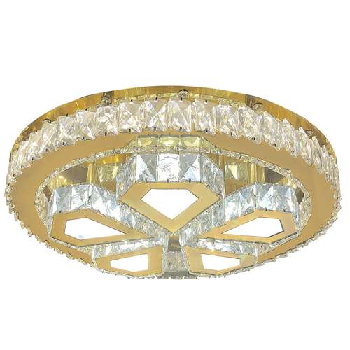 لوستر کریستالی دکورابو مدل یاس