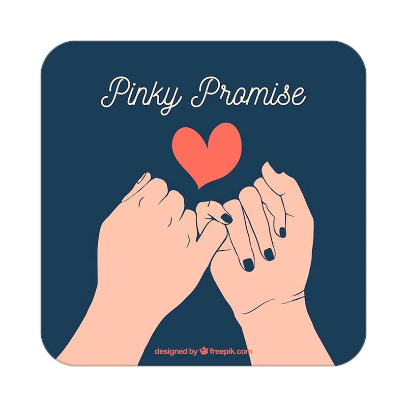 زیر لیوانی کاکتی طرح عاشقانه مدل mp37998