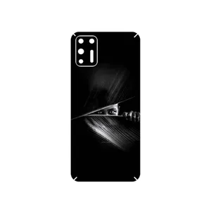MAHOOT Black Portrait Cover Sticker for Motorola Moto G9 Plus