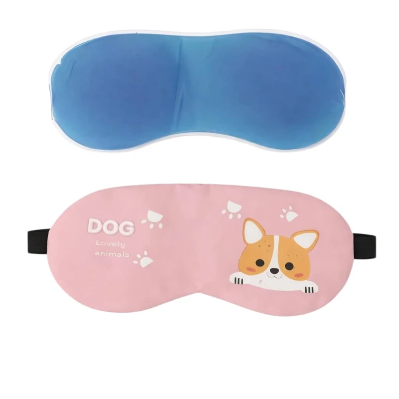 چشم بند خواب مدل DOG lovely به همراه کمپرس