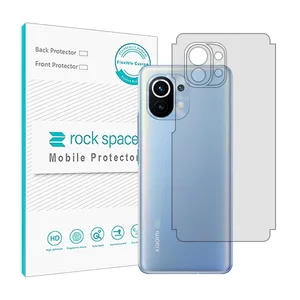 Transparent Rockspace HyGEL phone back protector suitable for Xiaomi Mi 11 mobile phone