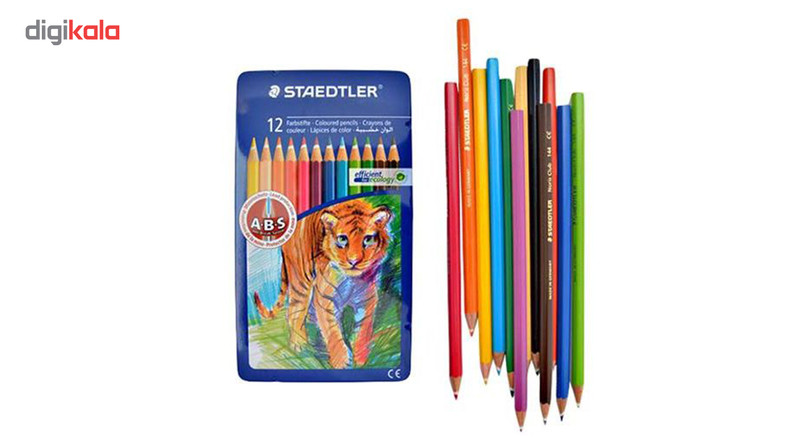 مداد رنگی 12 رنگ استدلر مدل 145AM12