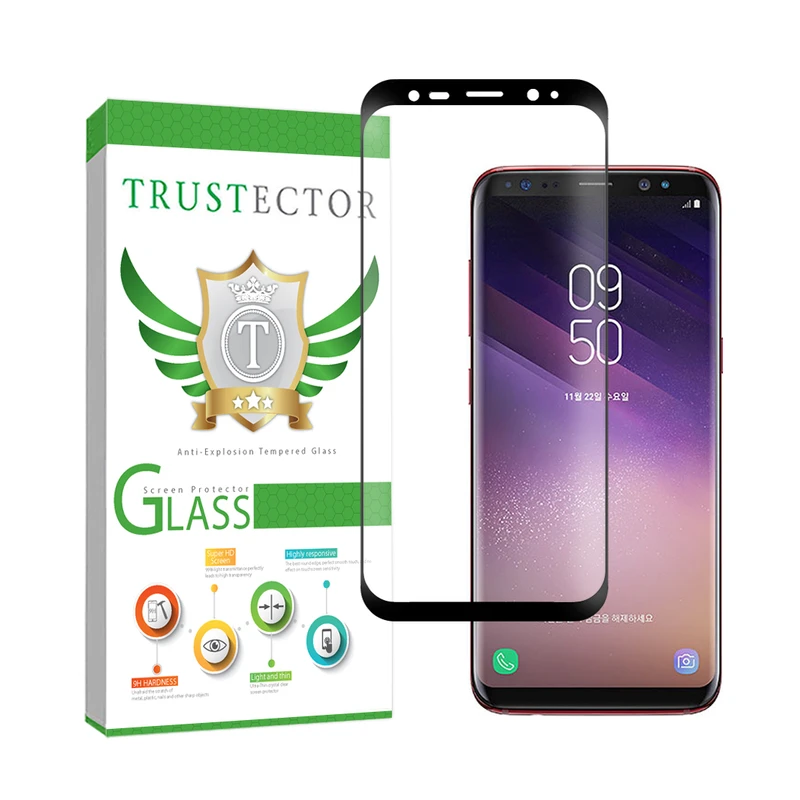 محافظ صفحه نمایش سرامیکی تراستکتور مدل  EDGCRT مناسب برای گوشی موبایل سامسونگ Galaxy S8 / Galaxy S9