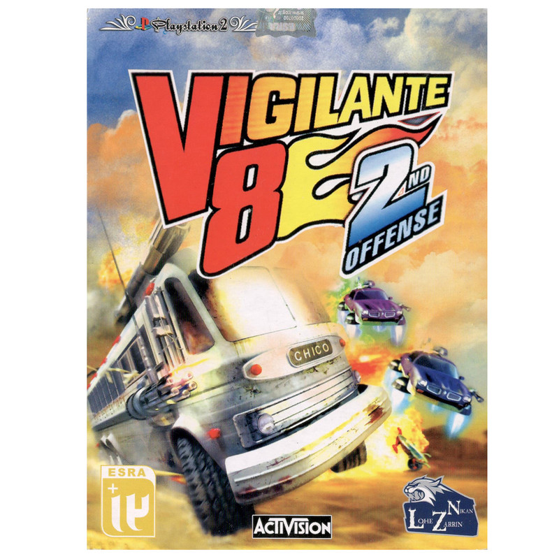 بازی Vigilante 8 مخصوص پلی استیشن 2