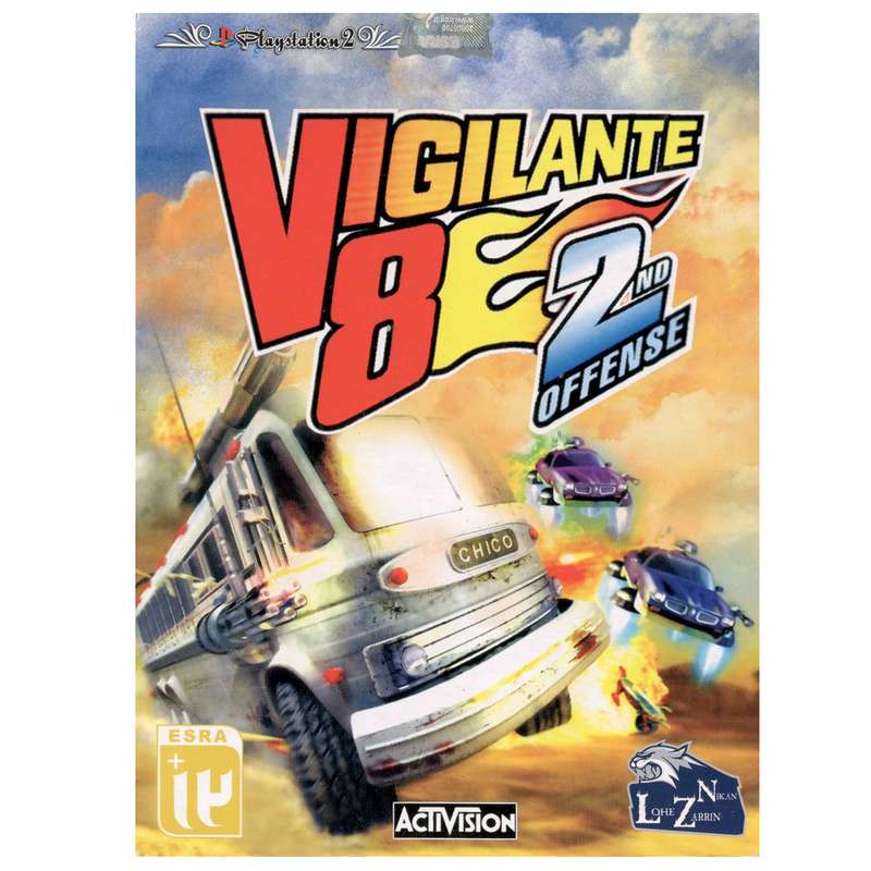بازی Vigilante 8 مخصوص پلی استیشن 2 بازی Vigilante 8 مخصوص پلی استیشن 2
