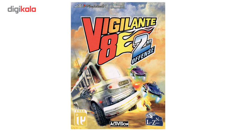 بازی Vigilante 8 مخصوص پلی استیشن 2 بازی Vigilante 8 مخصوص پلی استیشن 2