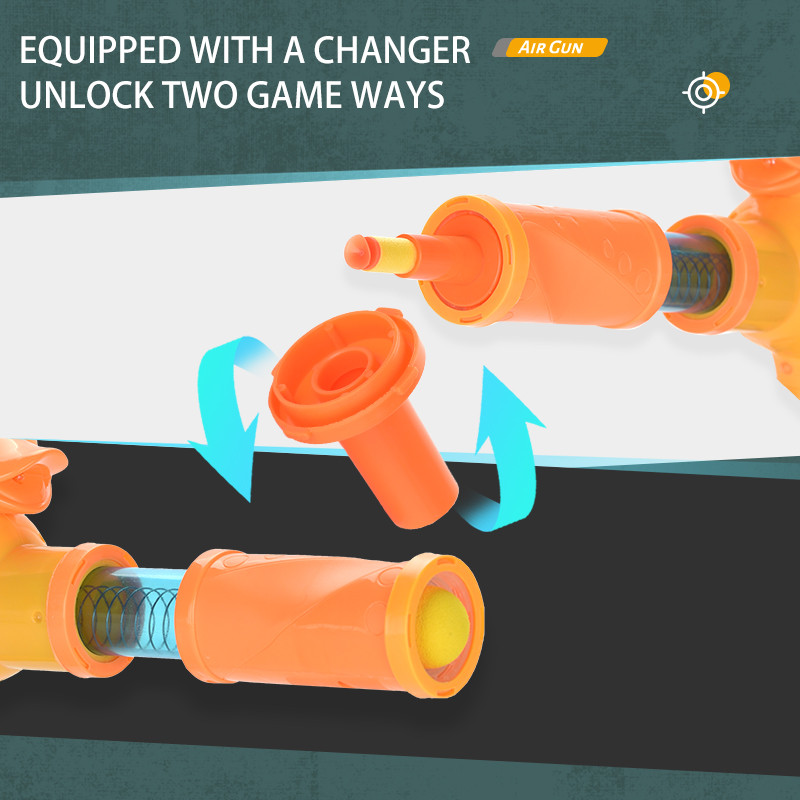 ست تفنگ بازی مدل Duckling Gun کد 2388-19