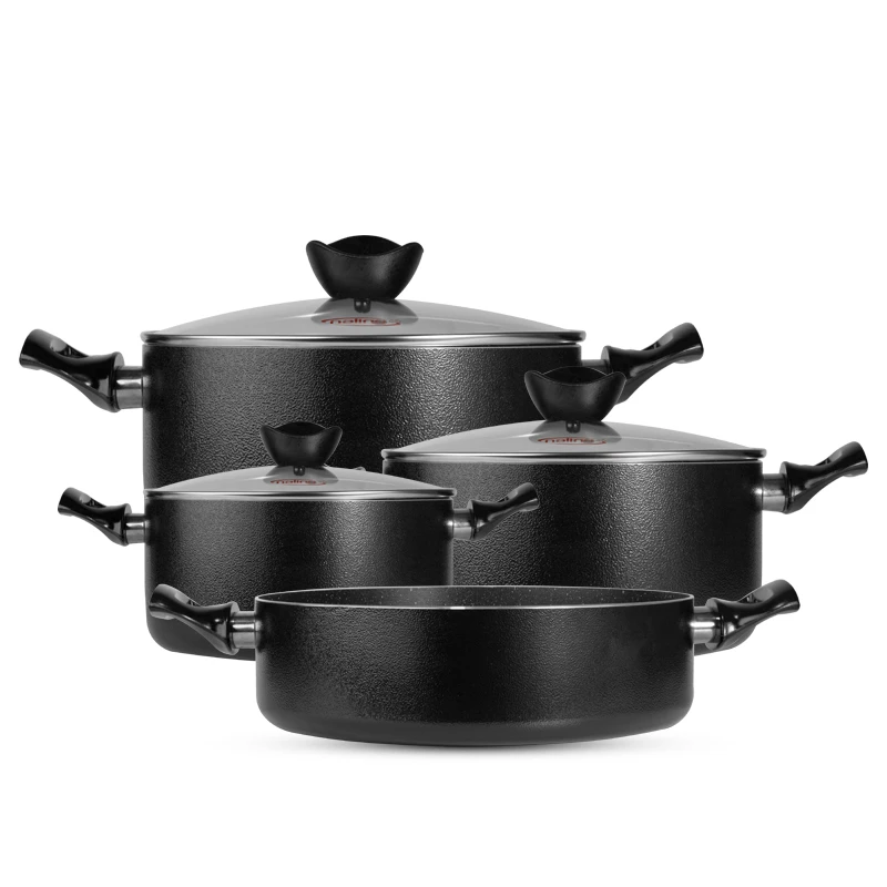 سرویس پخت و پز 7 پارچه نالینو گرانیتی مدل Nasr