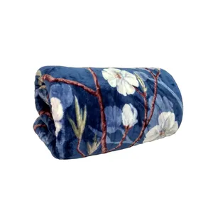 پتو مسافرتی نیوسنفیلا مدل شکوفه بهاری سایز 210x200 سانتی متر