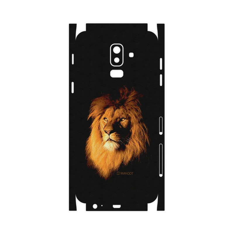 برچسب پوششی ماهوت مدل Lion-FullSkin مناسب برای گوشی موبایل سامسونگ Galaxy J8